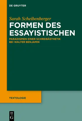 Scheibenberger |  Formen des Essayistischen | Buch |  Sack Fachmedien