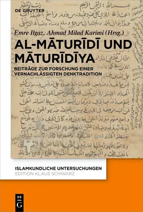 Ilgaz / Karimi |  Al-M¿tur¿d¿ und M¿tur¿d¿ya | Buch |  Sack Fachmedien