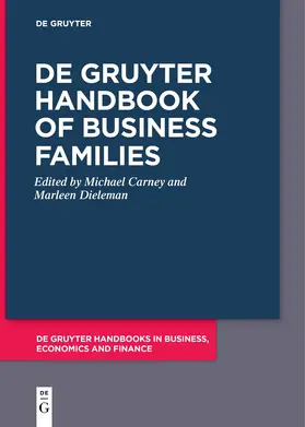 Carney / Dieleman |  De Gruyter Handbook of Business Families | Buch |  Sack Fachmedien