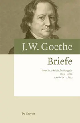 Barth / Kurscheidt / Goethe |  Briefe 1799 – 1800 | Buch |  Sack Fachmedien