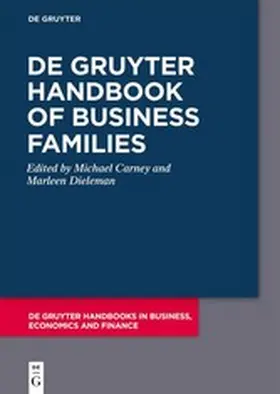 Carney / Dieleman | De Gruyter Handbook of Business Families | E-Book | sack.de