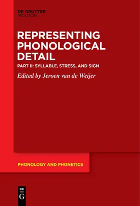 Weijer | Syllable, Stress, and Sign | E-Book | www2.sack.de