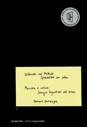 Brottrager |  Wildwuchs und Methode / Macchia e metodo | eBook | Sack Fachmedien