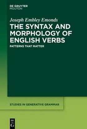 Emonds |  The Syntax and Morphology of English Verbs | eBook | Sack Fachmedien
