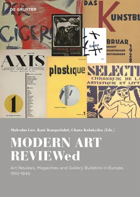 Gee / Kangaslahti / Kolokytha |  MODERN ART REVIEWed | Buch |  Sack Fachmedien