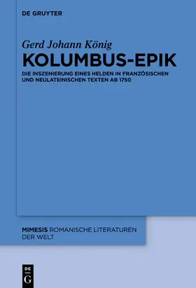 König |  Kolumbus-Epik | Buch |  Sack Fachmedien