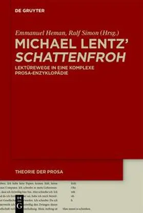 Heman / Simon |  Michael Lentz' ›Schattenfroh‹ | Buch |  Sack Fachmedien