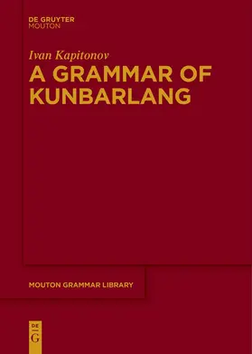 Kapitonov | A Grammar of Kunbarlang | E-Book | sack.de