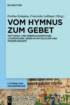 Kulagina / Lallinger |  Vom Hymnus zum Gebet | Buch |  Sack Fachmedien