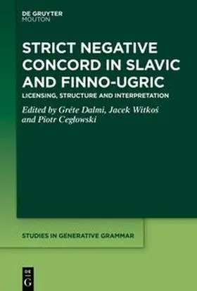 Dalmi / Witkos / Ceglowski |  Strict Negative Concord in Slavic and Finno-Ugric | eBook | Sack Fachmedien