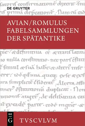 Avian / Romulus / Holzberg |  Fabelsammlungen der Spätantike | Buch |  Sack Fachmedien
