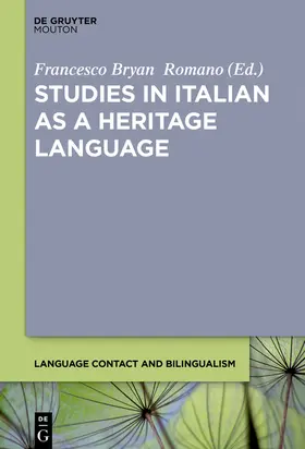 Romano | Studies in Italian as a Heritage Language | Buch | 978-3-11-075951-8 | sack.de