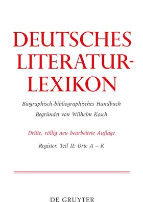 Kosch |  Orte | Buch |  Sack Fachmedien