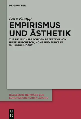 Knapp |  Empirismus und Ästhetik | Buch |  Sack Fachmedien