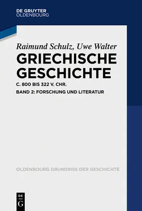 Schulz / Walter |  Griechische Geschichte Band 2 | Buch |  Sack Fachmedien