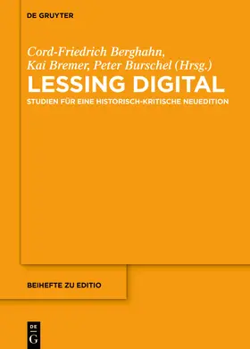 Berghahn / Bremer / Burschel |  Lessing digital | Buch |  Sack Fachmedien