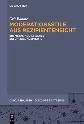 Böhme |  Moderationsstile aus Rezipientensicht | Buch |  Sack Fachmedien