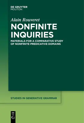 Rouveret |  Nonfinite Inquiries | Buch |  Sack Fachmedien