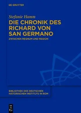 Hamm |  Die Chronik des Richard von San Germano | eBook | Sack Fachmedien
