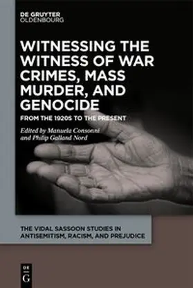 Consonni / Nord |  Witnessing the Witness of War Crimes, Mass Murder, and Genocide | eBook | Sack Fachmedien