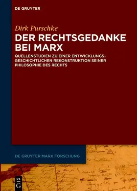 Purschke | Der Rechtsgedanke bei Marx | E-Book | sack.de