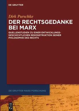 Purschke |  Der Rechtsgedanke bei Marx | eBook | Sack Fachmedien