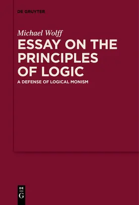 Wolff |  Essay on the Principles of Logic | eBook | Sack Fachmedien