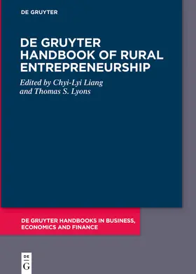 Liang / Lyons |  De Gruyter Handbook of Rural Entrepreneurship | Buch |  Sack Fachmedien