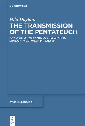 Dayfani |  The Transmission of the Pentateuch | Buch |  Sack Fachmedien