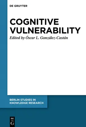 González-Castán | Cognitive Vulnerability | Buch | 978-3-11-079906-4 | sack.de