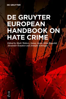 Walters / Awan / Hagerlid |  De Gruyter European Handbook on Hate Crime | Buch |  Sack Fachmedien