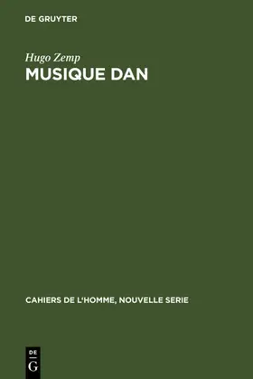 Zemp |  Musique Dan | eBook | Sack Fachmedien