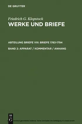 Riege |  Apparat / Kommentar / Anhang | eBook | Sack Fachmedien