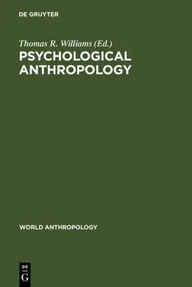 Williams |  Psychological Anthropology | eBook | Sack Fachmedien