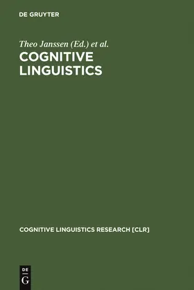 Janssen / Redeker | Cognitive Linguistics | E-Book | sack.de