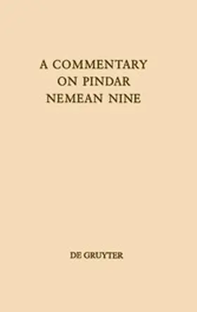 Braswell |  A Commentary on Pindar, Nemean Nine | eBook | Sack Fachmedien