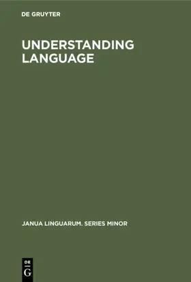  Understanding Language | eBook | Sack Fachmedien