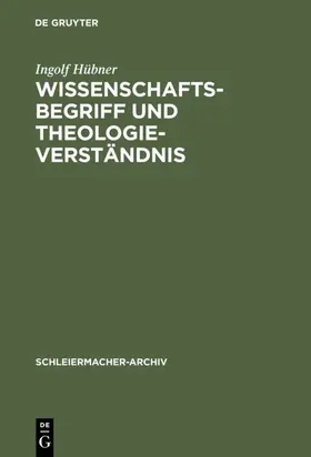 Hübner | Wissenschaftsbegriff und Theologieverständnis | E-Book | sack.de