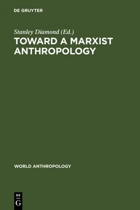 Diamond |  Toward a Marxist Anthropology | eBook | Sack Fachmedien