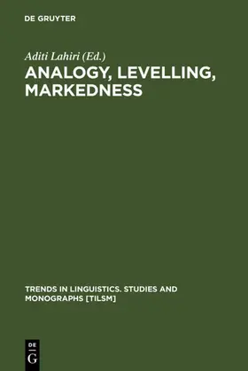 Lahiri | Analogy, Levelling, Markedness | E-Book | sack.de