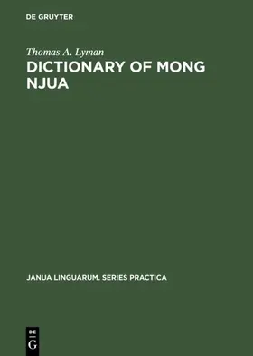 Lyman | Dictionary of Mong Njua | E-Book | sack.de