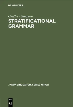 Sampson | Stratificational Grammar | E-Book | sack.de