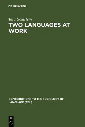 Goldstein |  Two Languages at Work | eBook | Sack Fachmedien