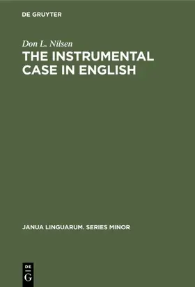 Nilsen |  The Instrumental Case in English | eBook | Sack Fachmedien