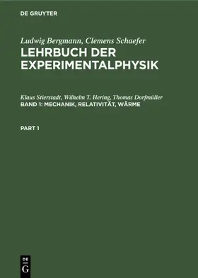 Stierstadt / Hering / Dorfmüller |  Mechanik, Relativität, Wärme | eBook | Sack Fachmedien