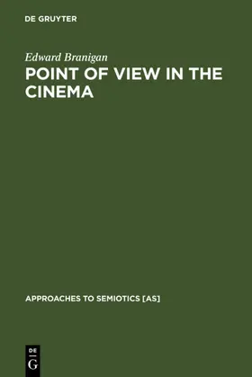 Branigan |  Point of View in the Cinema | eBook | Sack Fachmedien