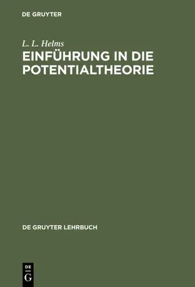 Helms |  Einführung in die Potentialtheorie | eBook | Sack Fachmedien