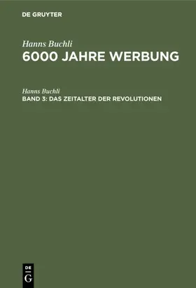 Buchli |  Das Zeitalter der Revolutionen | eBook | Sack Fachmedien