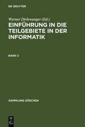  Einführung in die Teilgebiete der Informatik. Band 2 | eBook | Sack Fachmedien