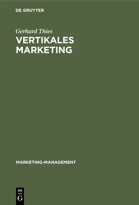Thies |  Vertikales Marketing | eBook | Sack Fachmedien